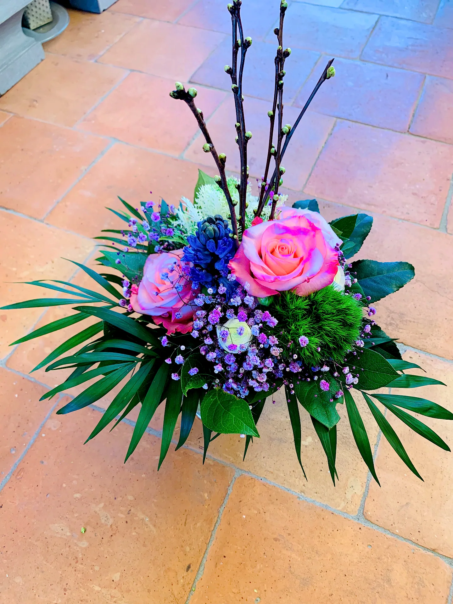 Handgebundener Strauss von Blumen am Lindenweg (Bild 2)